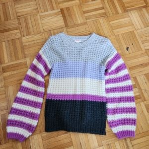 Cat & Jack Multi-Color Knitted Sweater